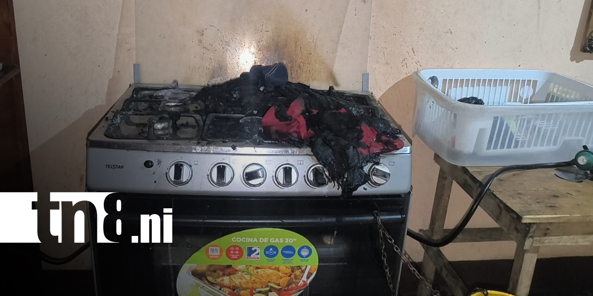 Foto: Incendio en vivienda de Estelí deja detenido a un hombre/TN8