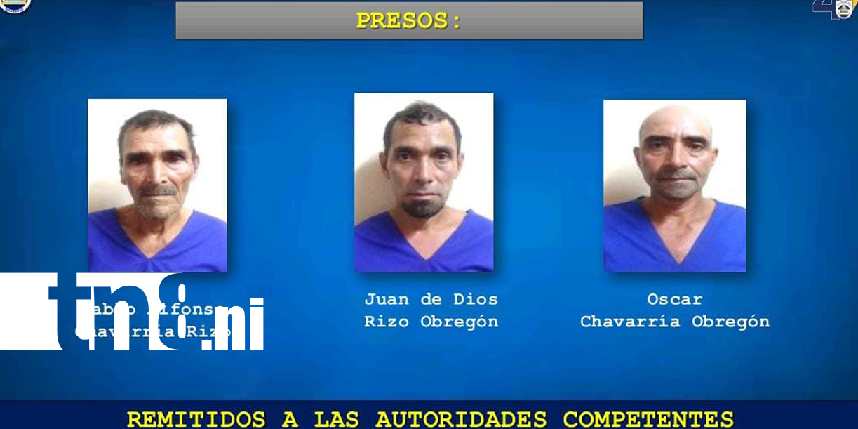 Asesinato en Matagalpa: capturan a tres sospechosos