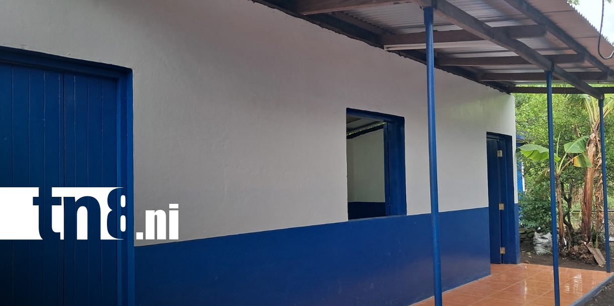 Foto: Ometepe estrena mejoras en colegio de San Miguel/TN8
