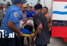 Muro colapsa y deja a dos albañiles lesionados en Río Blanco Foto: Accidente deja dos albañiles heridos en Río Blanco/TN8