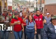 Desborde de familias matagalpinas en celebración del 47 aniversario de su liberación Foto: Matagalpa celebra 47 aniversario de su liberación/TN8