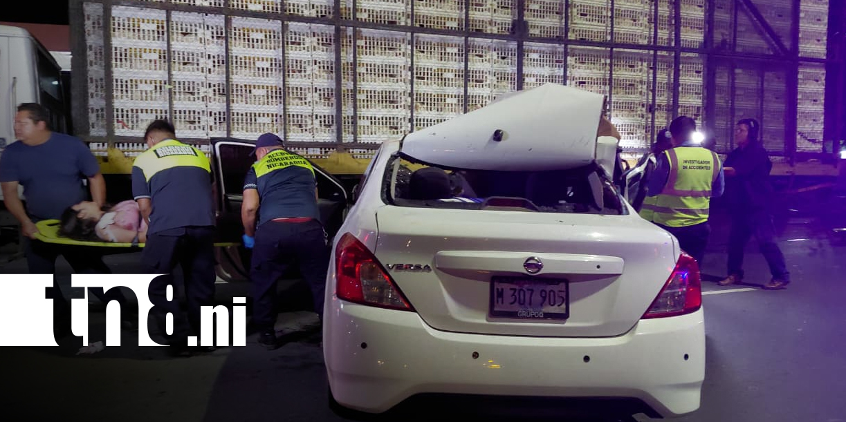 Foto: Investigan brutal accidente en Las Colinas/TN8
