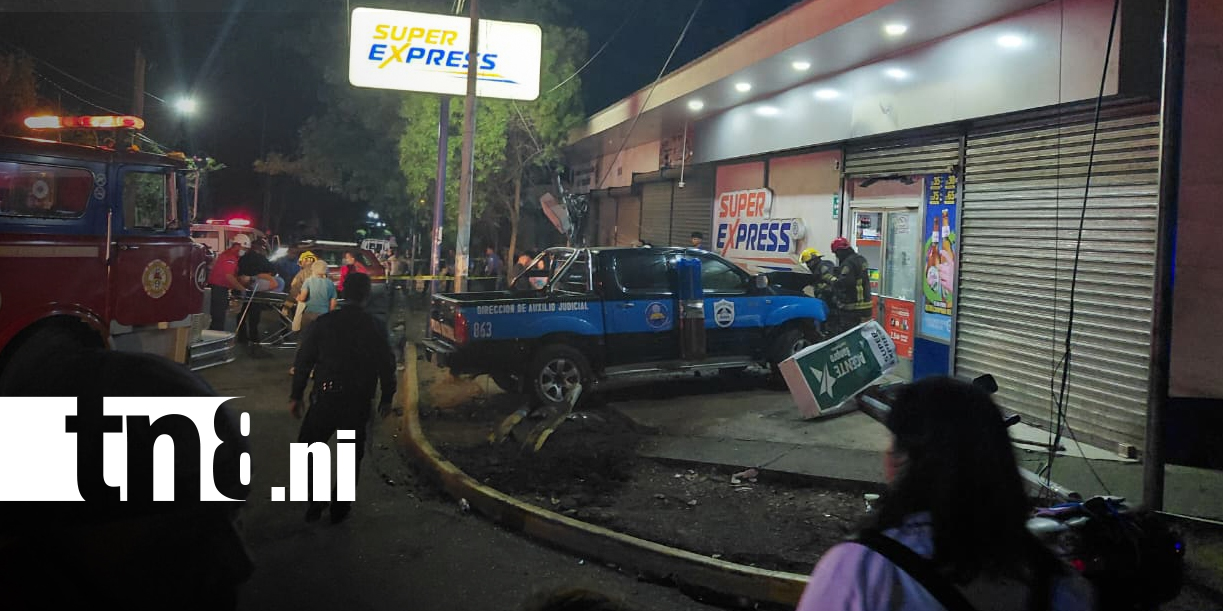 Foto: Fatal choque deja dos fallecidos en el barrio San Judas, Managua/TN8