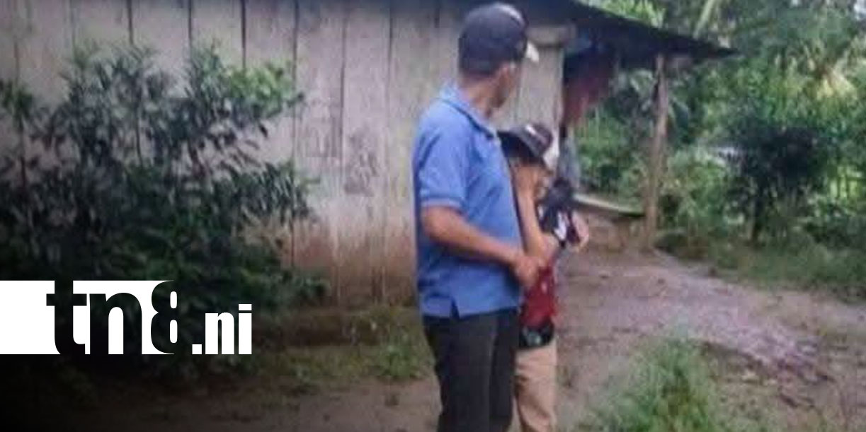 Foto:Capturan a hombre investigado por la desaparición de un niño en Mulukukú/TN8