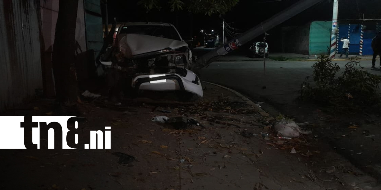 Foto: Motociclista muere; conductor huye en Ciudad Sandino/TN8