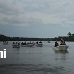 Foto: Caravana acuática conmemora 47 años de la Gesta Histórica de Seven Benk en Bilwi/TN8