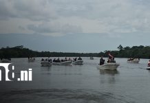Caravana acuática conmemora 47 años de la Gesta Histórica de Seven Benk en Bilwi Foto: Caravana acuática conmemora 47 años de la Gesta Histórica de Seven Benk en Bilwi/TN8