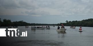 Foto: Caravana acuática conmemora 47 años de la Gesta Histórica de Seven Benk en Bilwi/TN8