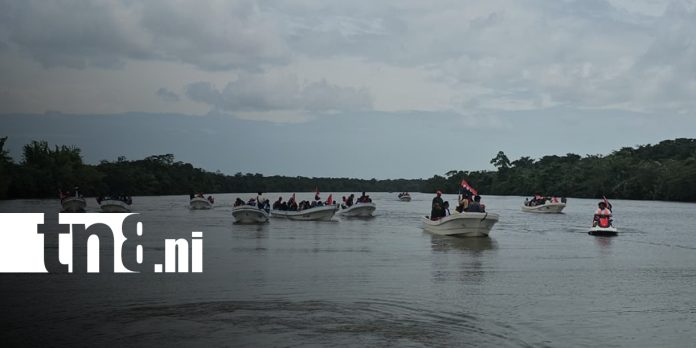 3 Foto: Caravana acuática conmemora 47 años de la Gesta Histórica de Seven Benk en Bilwi/TN8