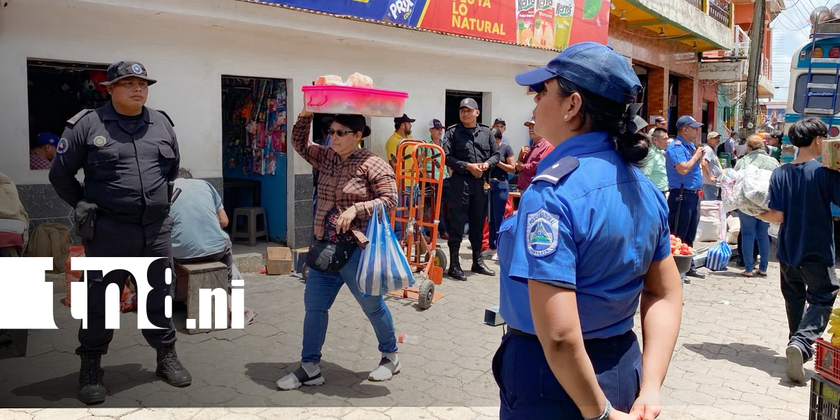 Foto: Patrullajes fortalecen la calma a familias de Boaco/TN8