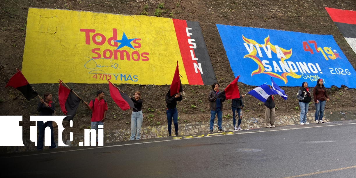 Foto: Muralismo transforma entrada sur de Ocotal con arte y cultura/TN8