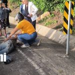 Foto: Motociclista queda grave tras violento accidente en carretera de Estelí/TN8