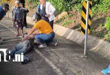 Exceso de velocidad habría provocado violento accidente en carretera Tisey-La Estanzuela Foto: Motociclista queda grave tras violento accidente en carretera de Estelí/TN8