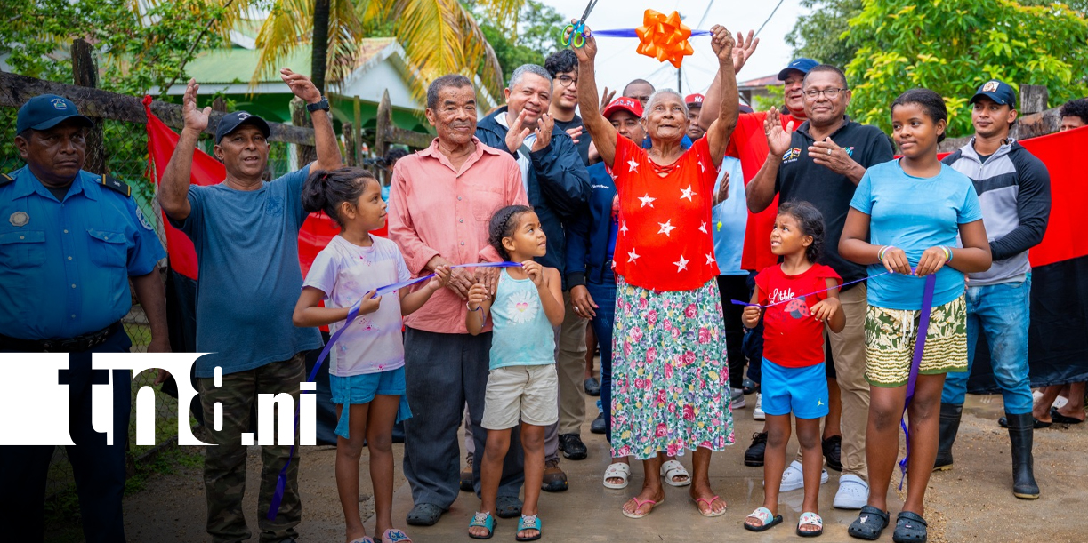Foto: Andenes benefician a familias de Puerto Cabezas/TN8