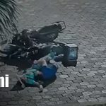 Choque entre dos motocicletas deja a ambos conductores lesionados en Camoapa Foto: Dos motociclistas resultan lesionados tras fuerte choque en Camoapa/TN8