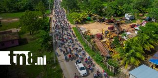 Foto: Bilwi celebra caravana rumbo al 47/19/TN8