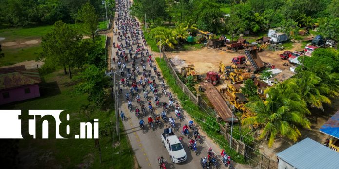 Foto: Bilwi celebra caravana rumbo al 47/19/TN8