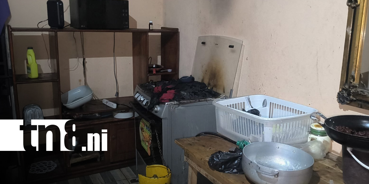 Foto: Incendio en vivienda de Estelí deja detenido a un hombre/TN8