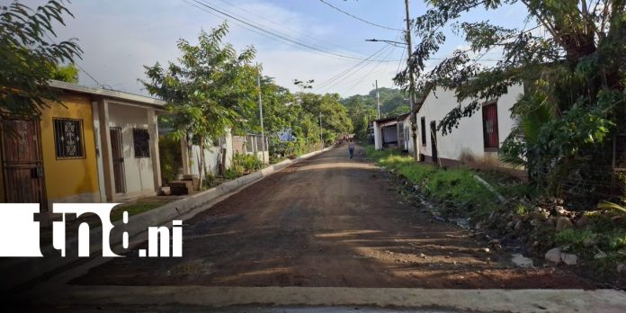 Foto: Calles nuevas mejoran acceso en Muy Muy/TN8 Foto: Calles nuevas mejoran acceso en Muy Muy/TN8