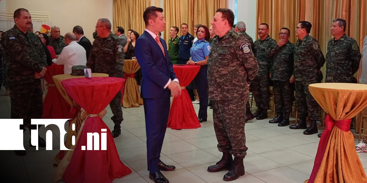 Foto: Nicaragua conmemoran aniversario militar de China/TN8
