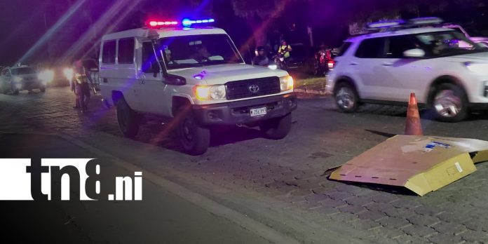 Foto: Hombre muere atropellado en Villa Fontana, Managua/TN8 Foto: Hombre muere atropellado en Villa Fontana, Managua/TN8