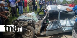 Foto: Choque en Boaco deja lesionados/TN8