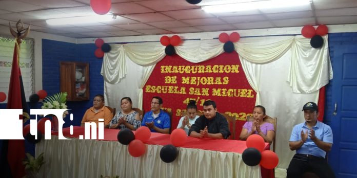 Foto: Ometepe estrena mejoras en colegio de San Miguel/TN8 Foto: Ometepe estrena mejoras en colegio de San Miguel/TN8