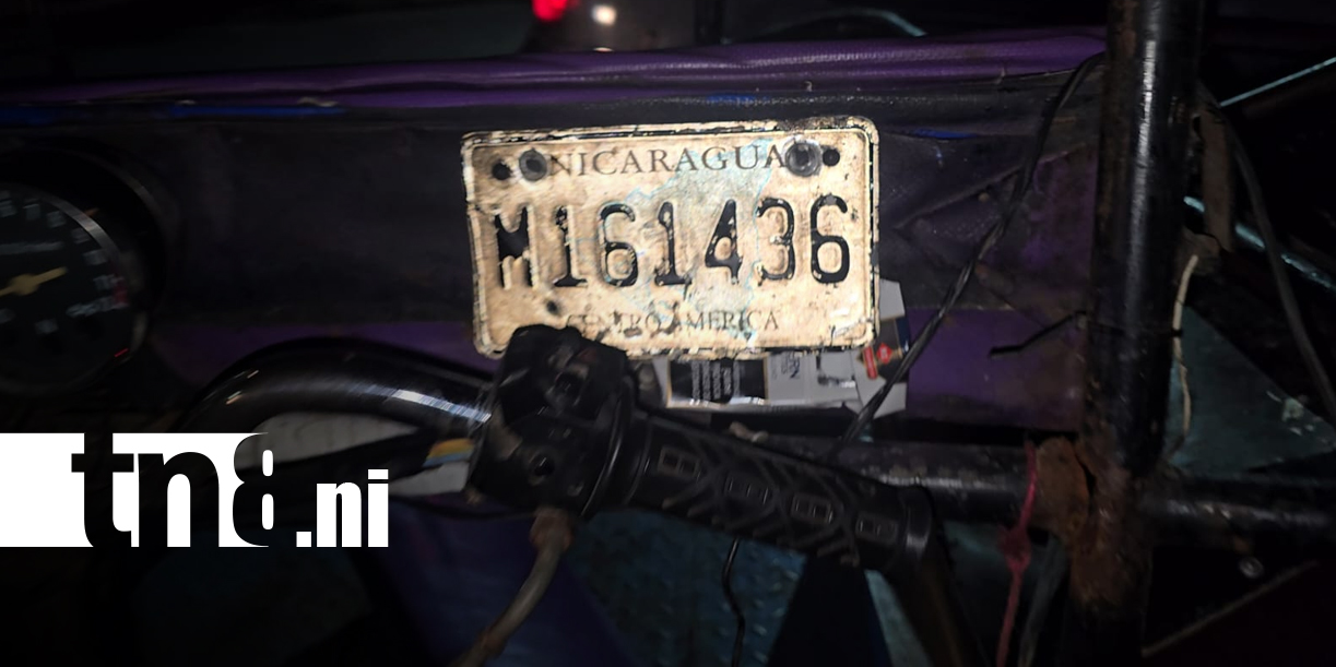 Foto: Joven resulta lesionado en Carretera Norte, Managua/TN8