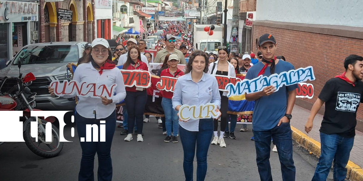Foto: Matagalpa celebra 47 aniversario de su liberación/TN8