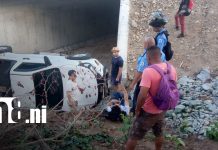 Foto: Tragedia mortal en Tola, Rivas/TN8
