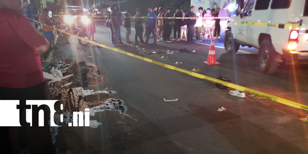 Foto: Motociclistas protagonizan fatal choque en Carretera Norte/TN8