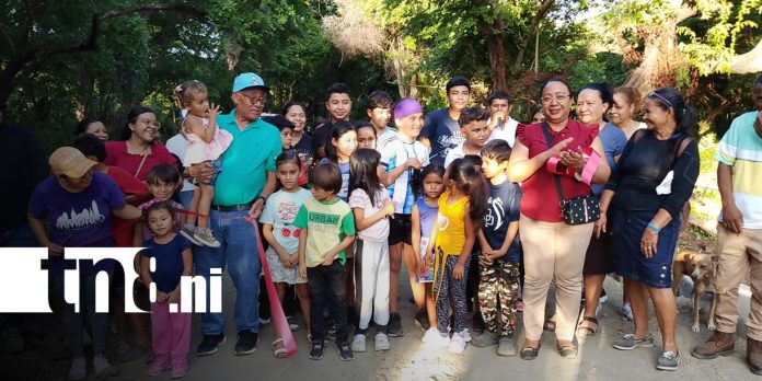 Foto: Camino rehabilitado beneficia a familias de El Tendal, Nandaime/TN8