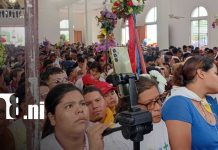 Managua vive su gran fiesta: Santo Domingo de Guzmán recorre los barrios orientales FOTO: Santo Domingo de Guzmán recorre Managua entre fe, promesas y tradición/TN8