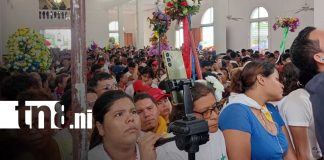 FOTO: Santo Domingo de Guzmán recorre Managua entre fe, promesas y tradición/TN8