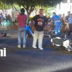 Dos accidentes de tránsito en Managua dejan cuatro personas lesionadas Foto: Dos accidentes casi simultáneos dejan cuatro lesionados en Managua/TN8