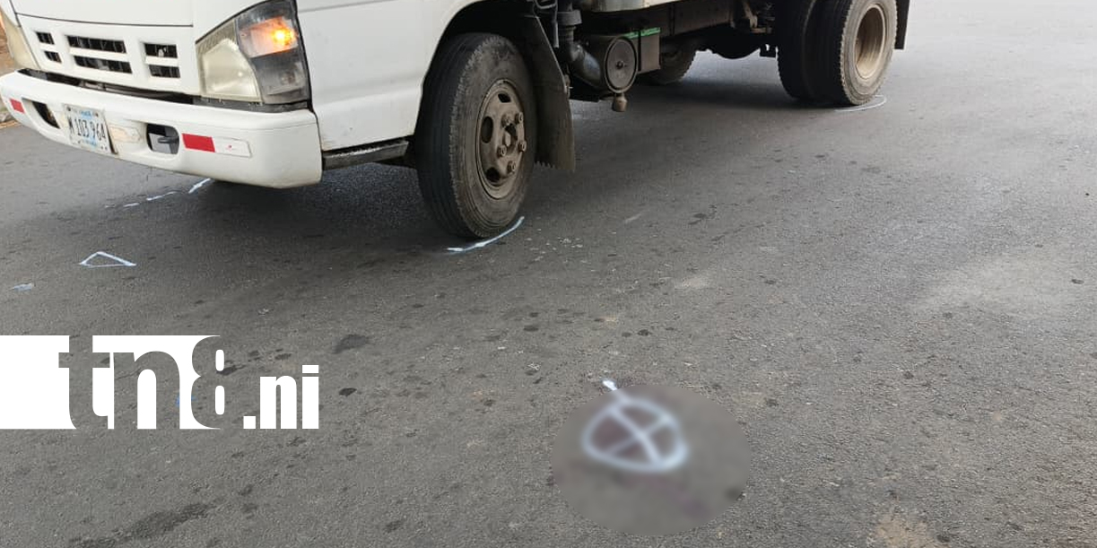 Foto: Adulta mayor fue atropellada por un camión cuando se dirigía a una pulpería en Managua/TN8
