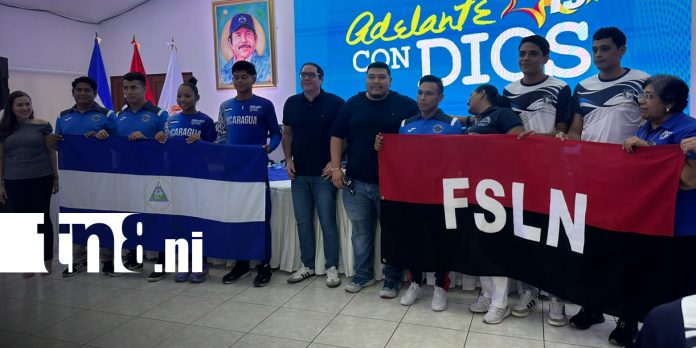 Foto: Nicaragua abandera a sus selecciones rumbo a torneos/TN8