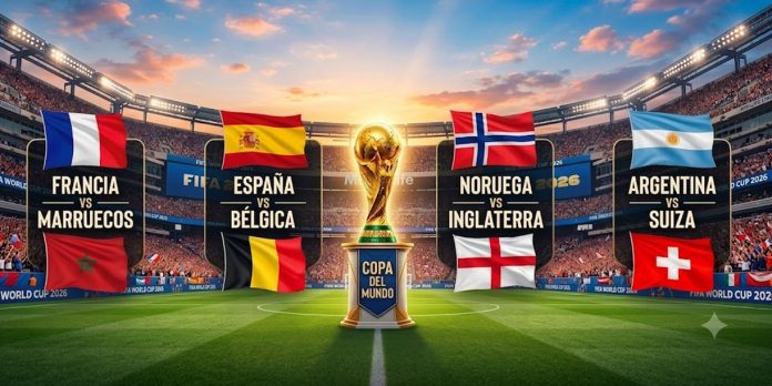 Foto: Así quedaron los cuartos del Mundial 2026/Cortesía Foto: Así quedaron los cuartos del Mundial 2026/Cortesía