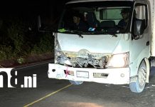 Foto: Lesionado tras ser impactado por un camión en Chontales /TN8
