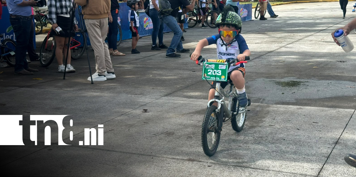 Foto: Managua: El futuro del ciclismo ya rueda/TN8