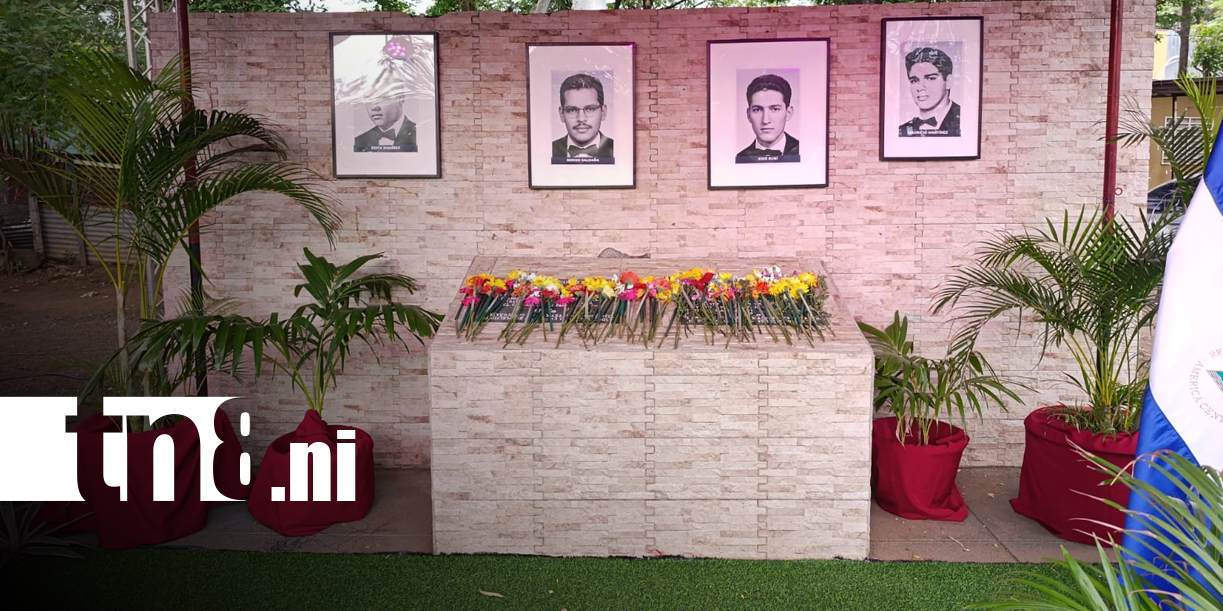 Foto: Juventud Sandinista conmemora el Día Nacional del Estudiante en homenaje a los Héroes y Mártires/TN8