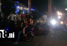 Joven queda lesionado tras ser embestido por un camión en Carretera Norte, Managua Foto: Joven resulta lesionado en Carretera Norte, Managua/TN8