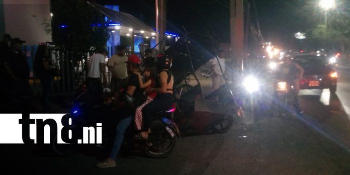 5 Foto: Joven resulta lesionado en Carretera Norte, Managua/TN8