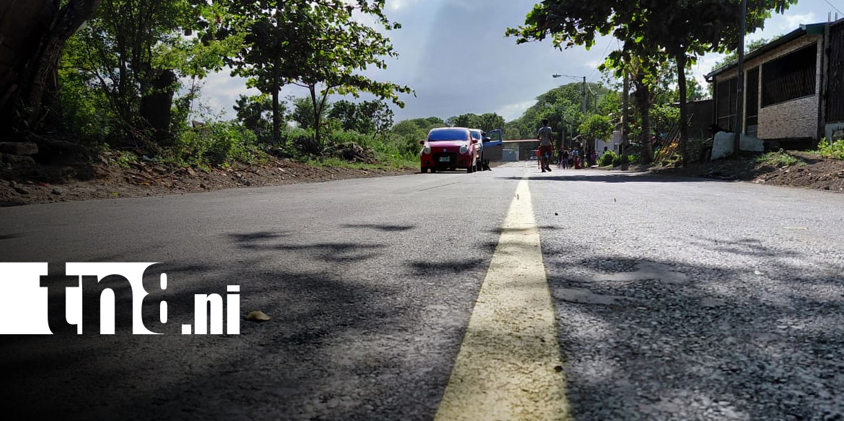 Foto: Managua mejora calles en Ciudad Belén/tn8
