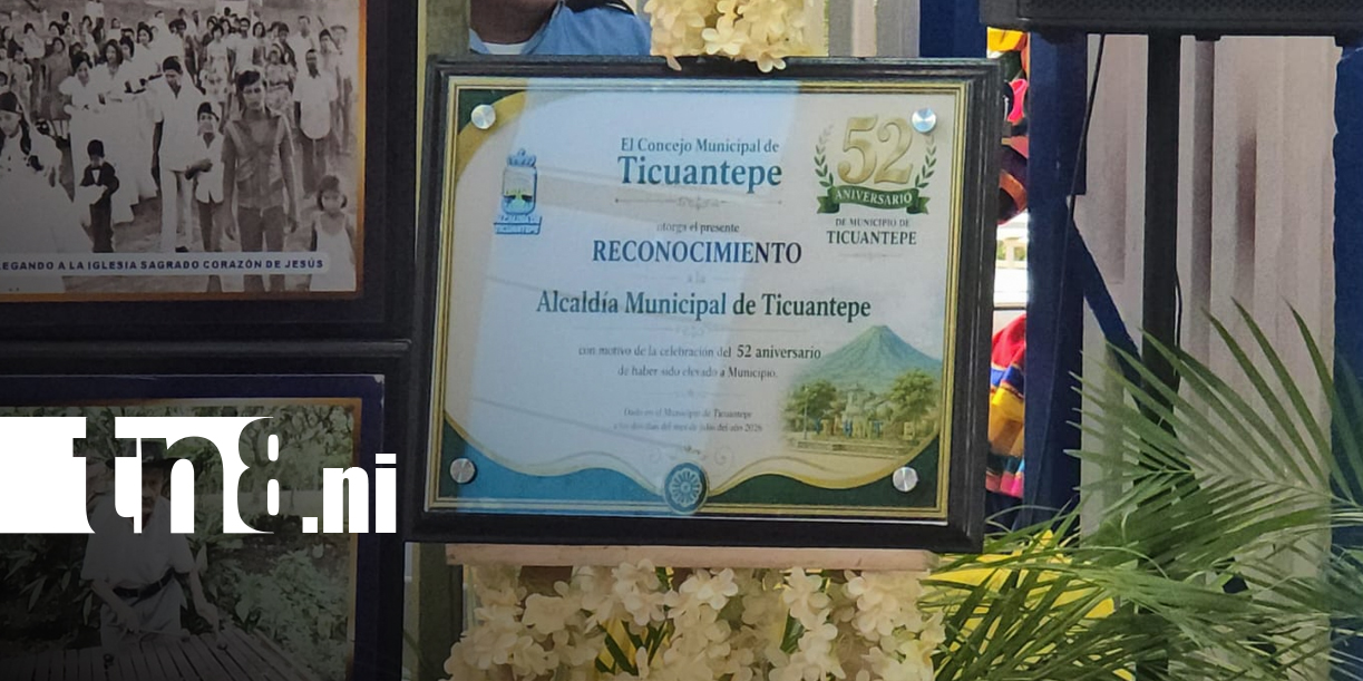 Foto: Ticuantepe celebra 52 años de historia/TN8