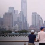 Alerta en Nueva York: humo de incendios de Canadá vuelve a cubrir la ciudad y amenaza la salud Foto:Alerta en Nueva York: humo de incendios de Canadá vuelve a cubrir la ciudad y afecta la salud/Cortesía