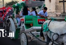 Granada impacta con desfile de coches y flashmob revolucionario en saludo al 47/19 Foto: Granada celebra con desfile de coches rumbo al 47/19 de la Revolución/TN8