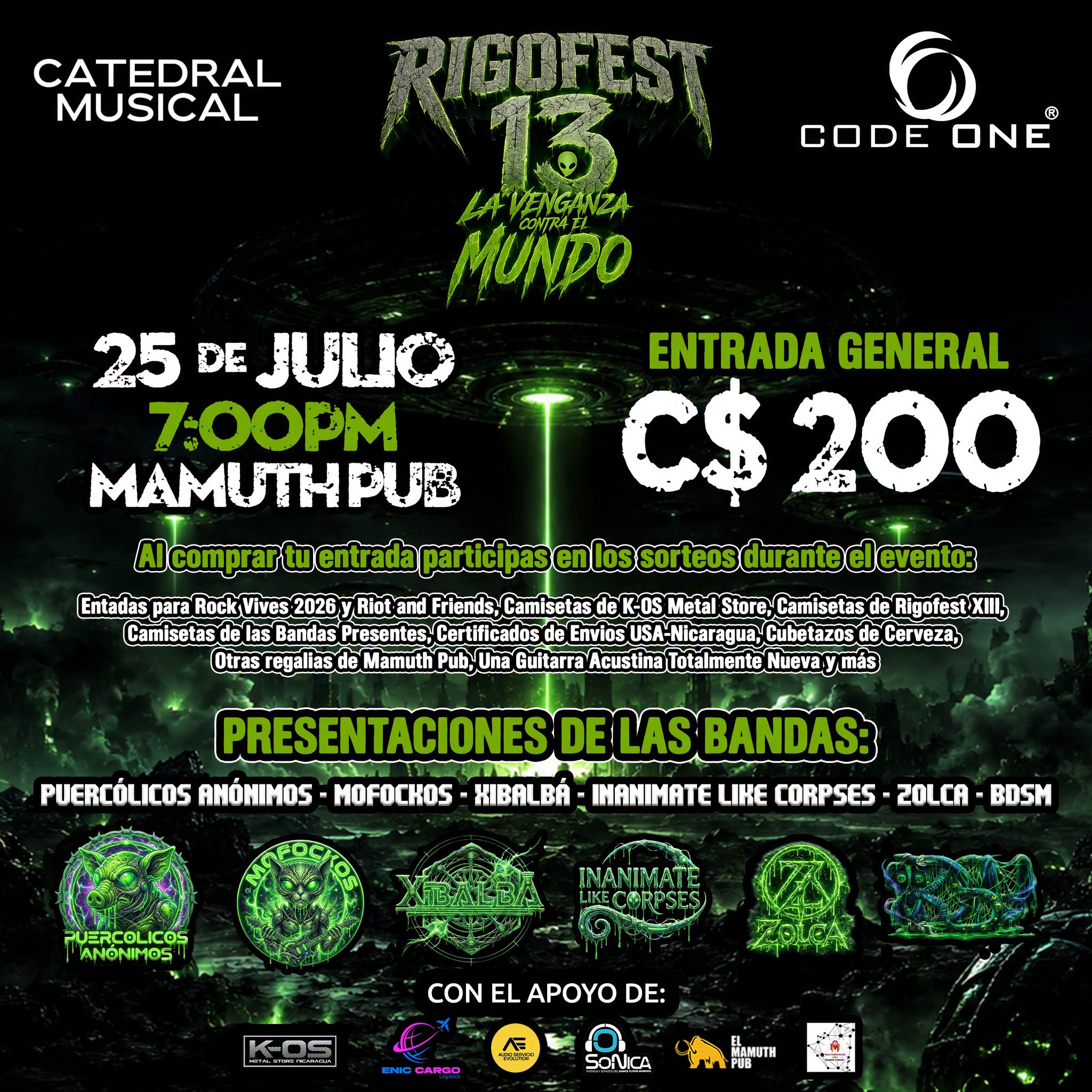 Foto: Rigo Fest próximamente en Managua 
