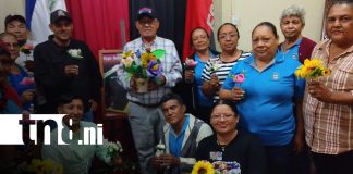 Foto:Militancia sandinista de Nandaime honra el legado del comandante Hugo Chávez/TN8