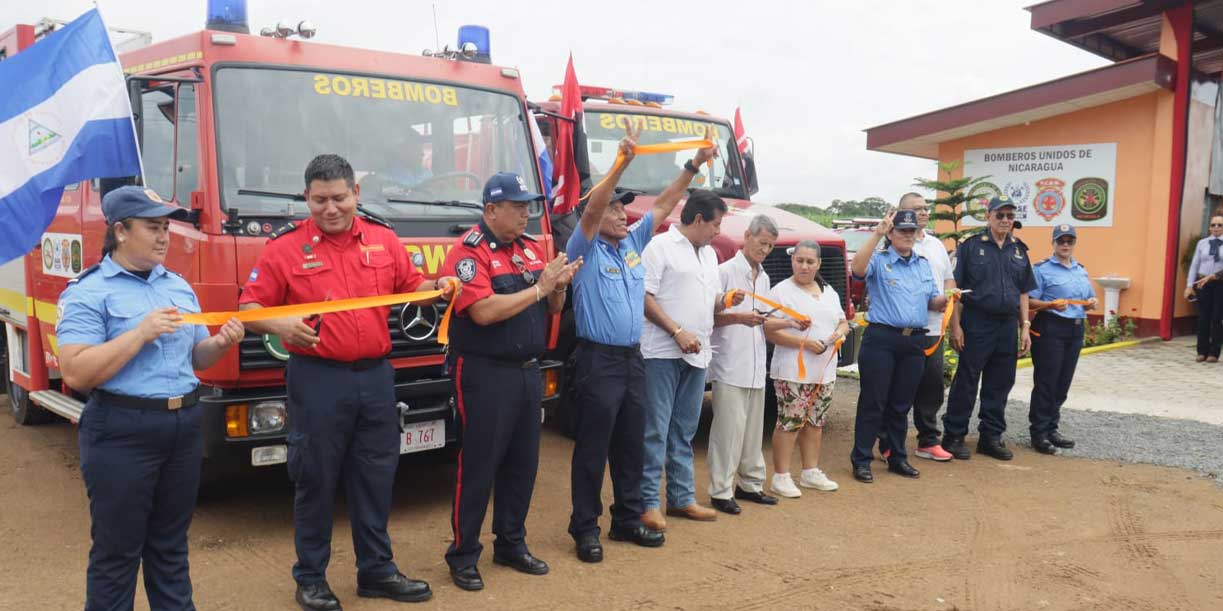 Foto: Nicaragua anuncia nuevas estaciones de Bomberos Unidos /Cortesía